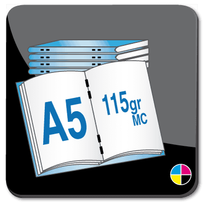 Toon details van Brochures A5 115 gr MC