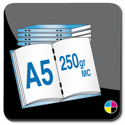 Toon details van Brochures A5 250 gr MC