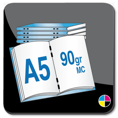 Toon details van Brochures A5 90 gr MC